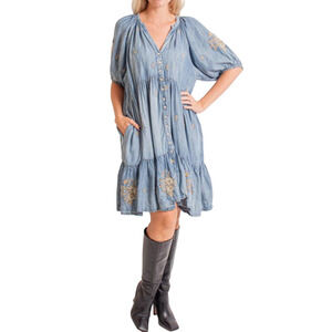 147. NWT WOMENS KYLA SEO S (FIT L) DETAIL DRESS